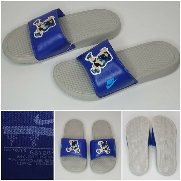 Nike Benassi JDI Synthetic Hiker Print Slides